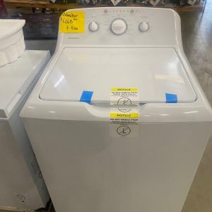NIB Hotpoint HTW240ASKWS 3.8 cu. ft. White Top Load Washer with Agitator