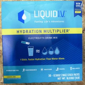 Liquid I.V. Hydration Multiplier Lemon Lime 30 Sticks Exp 2/25