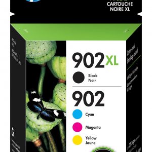 HP 902 / 902XL (T0A39AN) Ink Cartridges (Cyan Magenta Yellow Black) 4-Pack